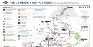Plano Metro Madrid
